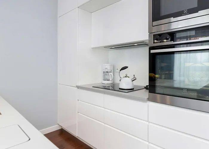 Elegant Blue In With Parking & Garden By Renters Gdansk