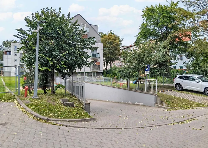 Elegant Blue In With Parking & Garden By Renters Gdansk